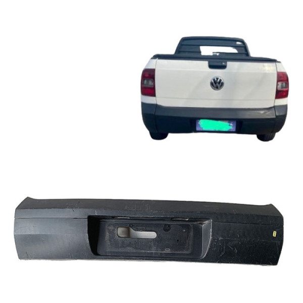 Capa Parachoque Traseiro Volkswagen Saveiro G5 Usado 16225