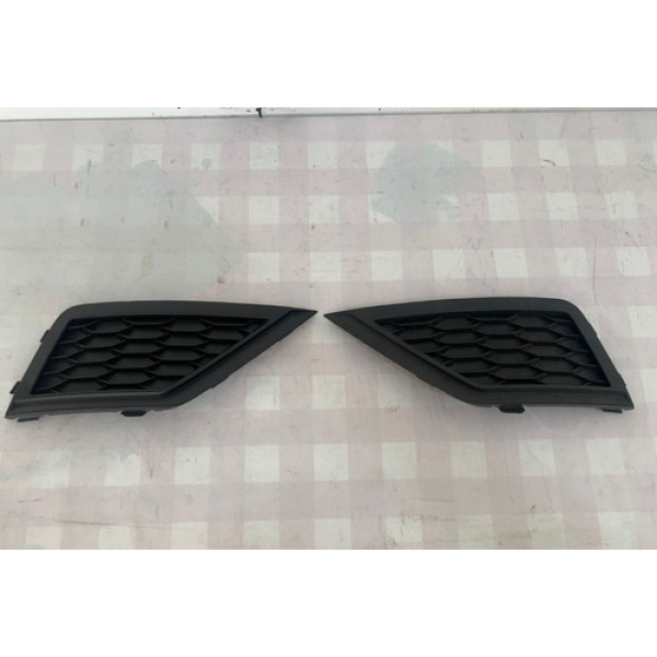 Par Moldura Aplique Milha Saveiro G7 Original 15872