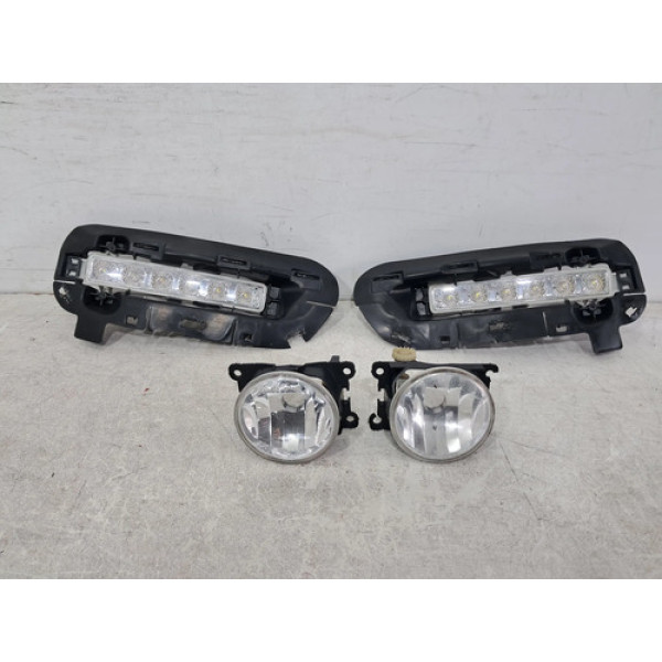 Milha Led Citroen C3 2013 A 2021 Original 26593 Transparente