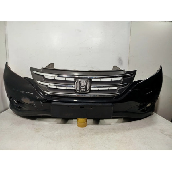 Parachoque Dianteiro Honda Cr-v 2012 A 2014 Original 26252 Preto
