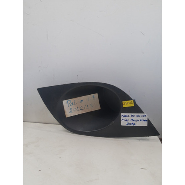Moldura Farol De Milha Fiat Palio Attrac 2012 Original 21703