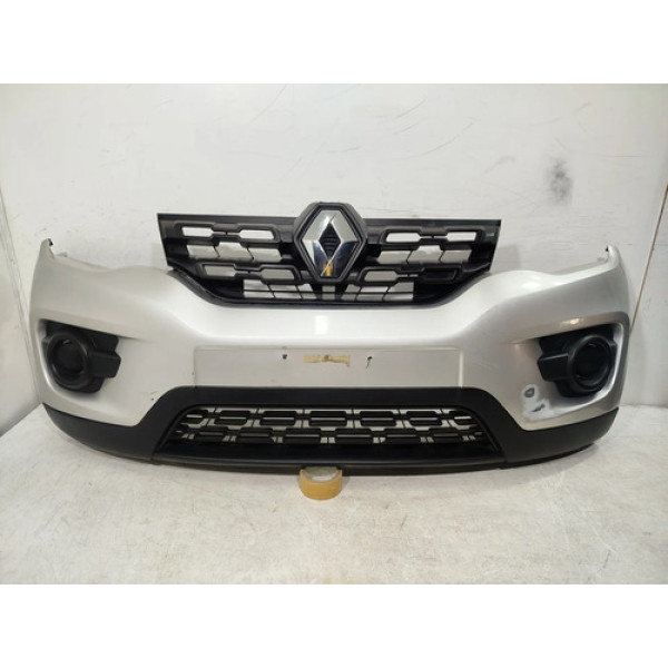 Parachoque Dianteiro Renault Kwid 2017 A 2021 Original 26445 Prateado