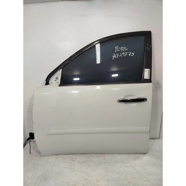 Porta Dian Esquerda Pajero Dakar - L200 26 2008 A 2016 26187 Dianteira Esquerda Branco