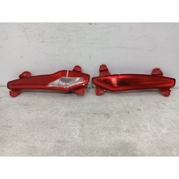 Defletor Parachoque Traseiro Hb20 Hatch 2020 A 2022 26546 Vermelho