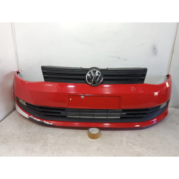 Parachoque Dianteiro Gol Voyage G6 2013  2016 Original 26673 Vermelho