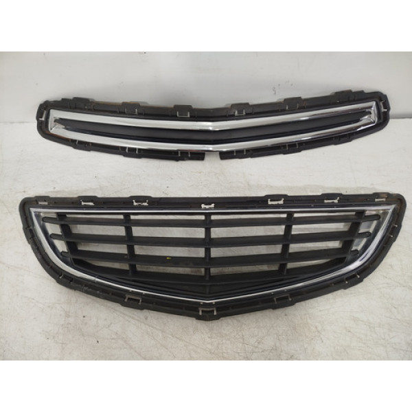 Grade Parachoque Gm Onix Prisma 2013 A 2016 Original 24767 Preto Fosco