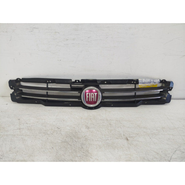 Grade Superior Parachoque Fiat Palio 2013 A 2016 Origi 25942 Preto Fosco