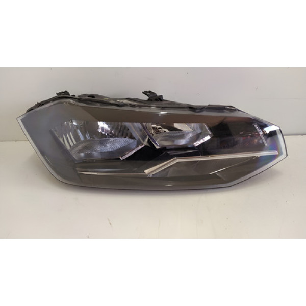 Farol Volkswagen Polo Virtus Friso Croma Valeo Direito 10067