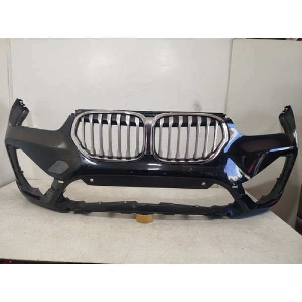 Parachoque Dianteiro Bmw X1 2020 2021 2022 Original 25905 Preto