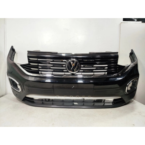Parachoque Dianteiro Vw T-cross 2020 A 2024 Original 26448 Preto