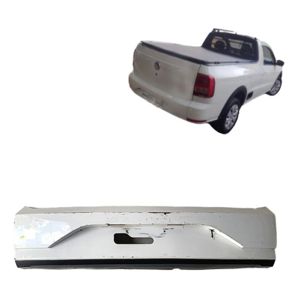 Parachoque Traseiro Volkswagen Saveiro G7/g8 Usado 15546