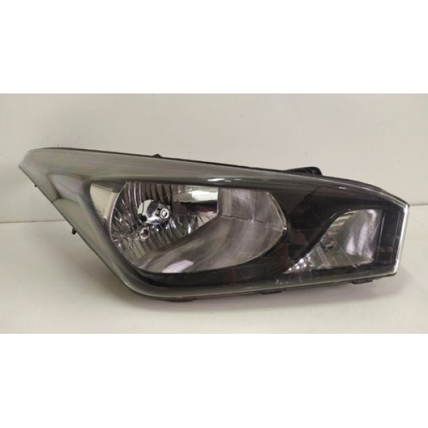 Farol Hb20 Mascara Negra Friso Preto Original Direito 19394