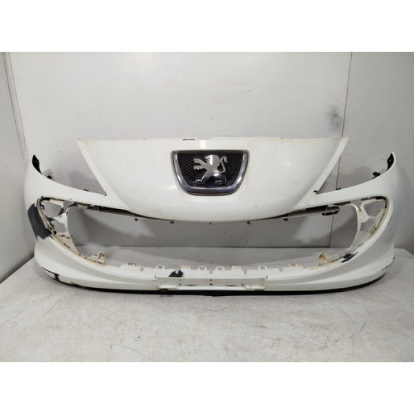 Parachoque Dianteiro Peugeot 207 2004 A 2014 Original 25786 Branco