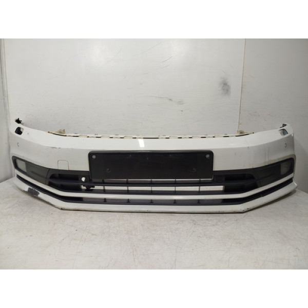 Parachoque Dianteiro Vw Jetta 2015 A 2017 Original 25918 Branco