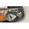 Farol Ford Ranger 2005 2009 Mascara Negra Lado Direito 17557