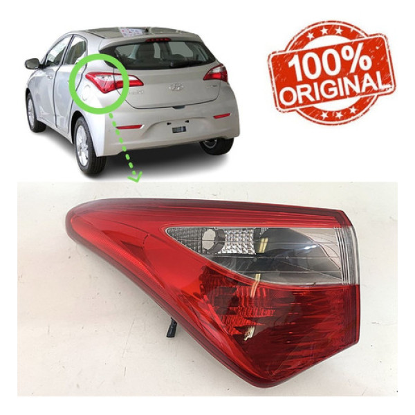 Lanterna Traseira Hyundai Hb20 Hatch Hb 20 Esquerdo 18499
