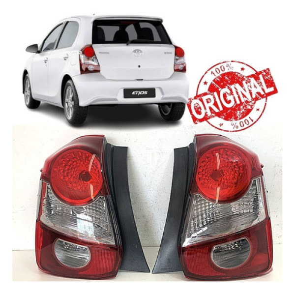 Par Lanterna Toyota Eios Hatch Original