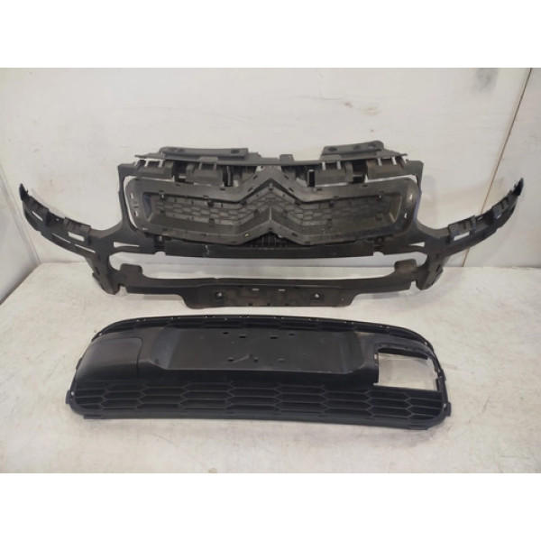 Grade Parachoque Citroen Aircross 2011 A 2015 Original 26119 Preto Fosco