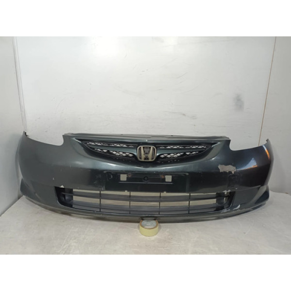 Parachoque Dianteiro Honda Fit 2003 A 2006 Original 26713 Prateado
