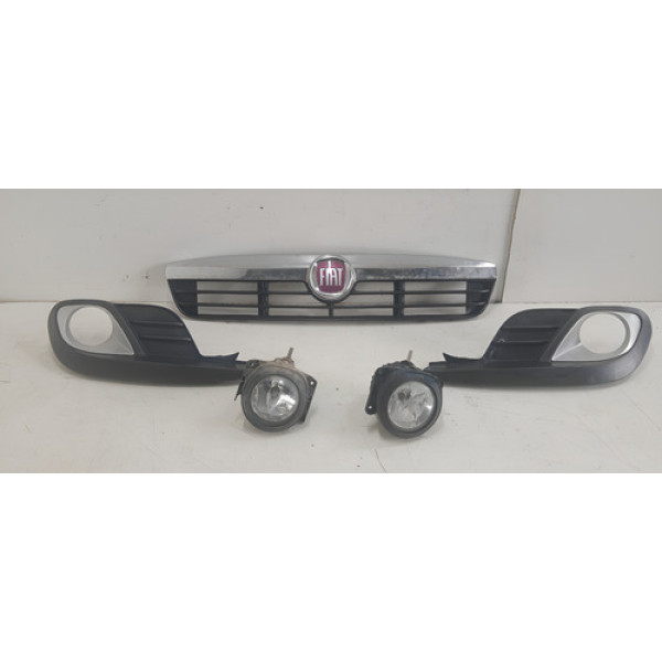 Grades Parachoque Fiat Grand Siena 2012/2021 Original 25093