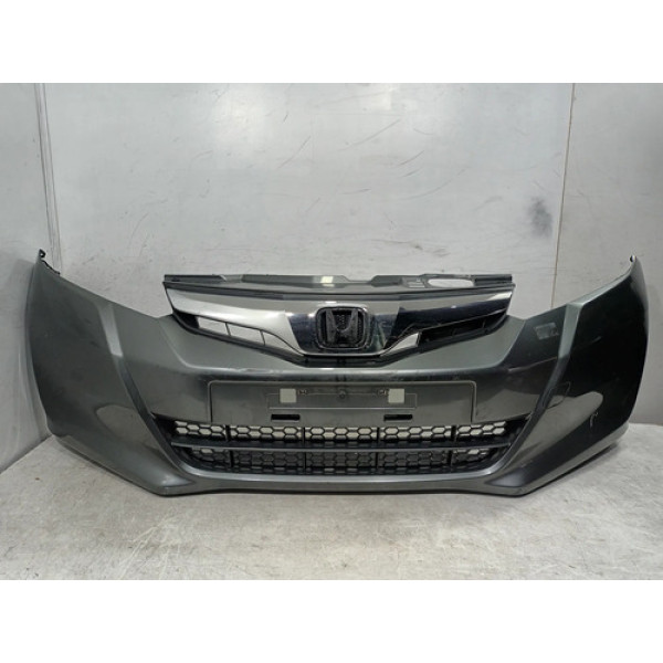 Parachoque Dianteiro Fit 2013 2014 Original 26660 Prateado