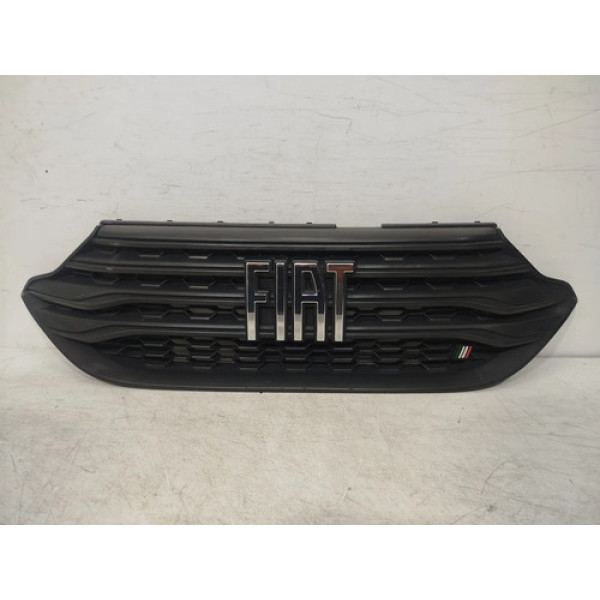 Grade Parachoque Fiat Strada 2021 A 2024 Original 26084 Preto Fosco