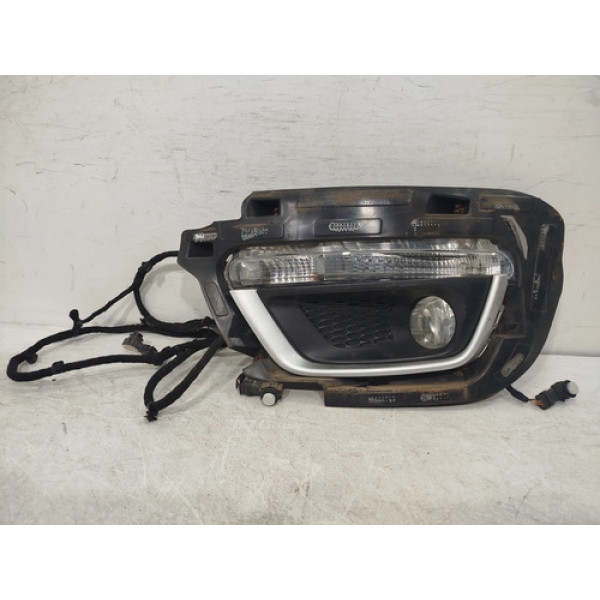 Farol Milha Esquerdo Compass 2018 A 2022 Original 26415 Preto