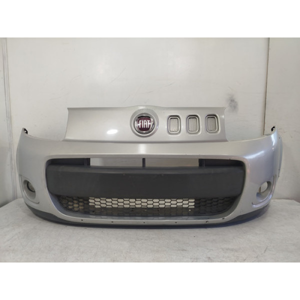 Parachoque Dianteiro Fiat Uno Way 2012 A 2015 Original 25856 Prateado