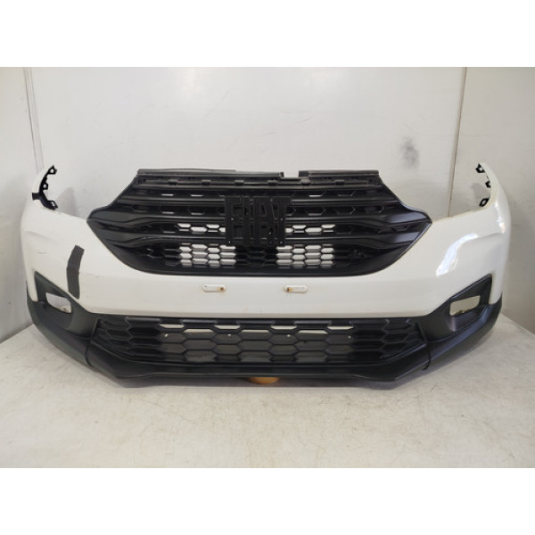 Parachoque Dianteiro Fiat Strada 2021/2025 Original 25064 Branco