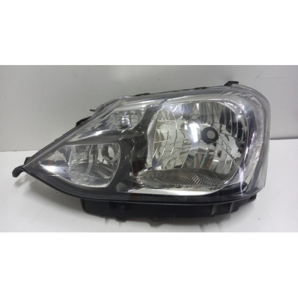 Farol Toyota Etios Cromado Carcaça Preta Esquerdo 18734