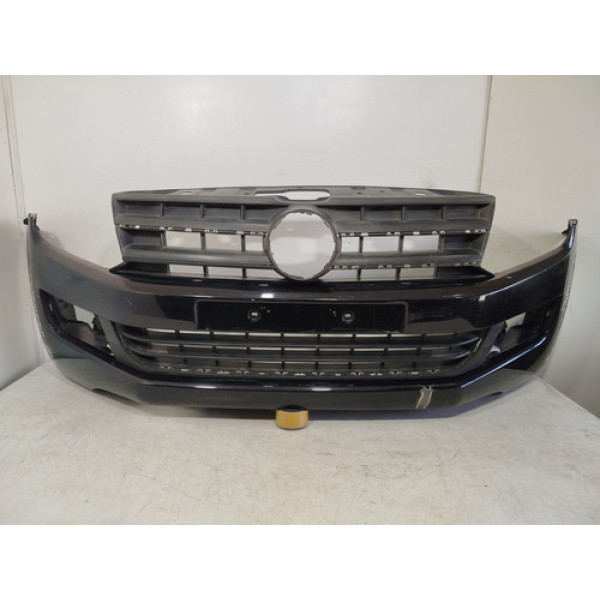 Parachoque Dianteiro Vw Amarok 2010 A 2016 Original 25866 Preto
