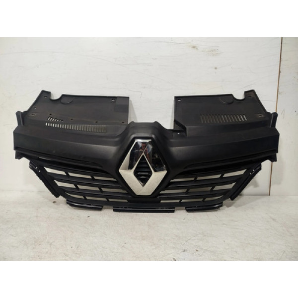 Grade Parachoque Sandero Logan 2015 A 2022 Original 26082 Preto Fosco