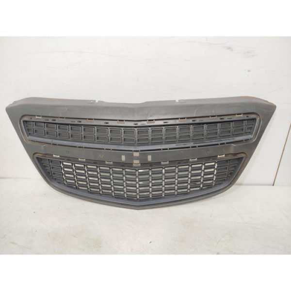 Grade Parachoque Gm Agile 2009 A 2013 Original 26005 Preto Fosco