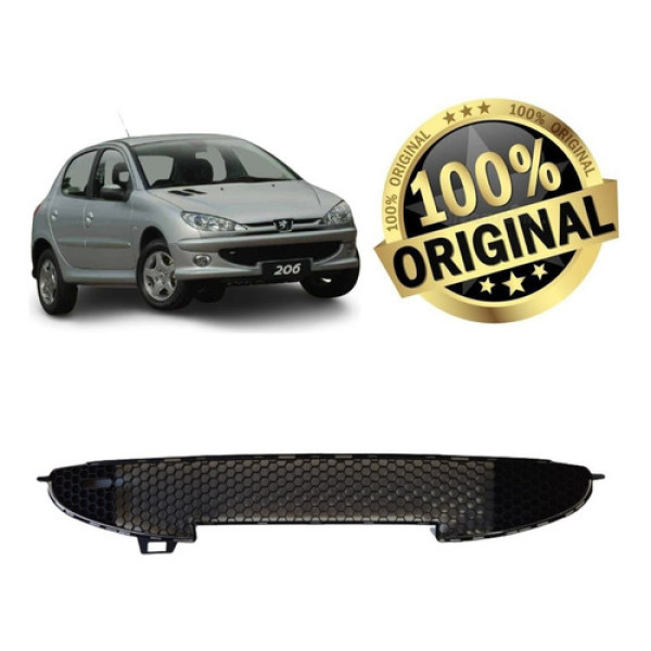 Grade Central Parachoque Dianteiro Peugeot 206 Bocão 11539
