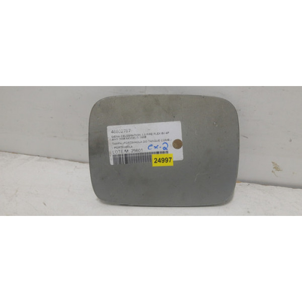 Portinhola Tampa Combustível Siena 2006/2012 Original 24997 Cinza