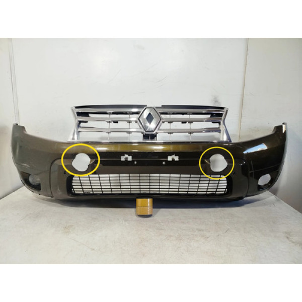 Parachoque Dianteiro Renault Duster 2012/2015 Original 26219 Marrom