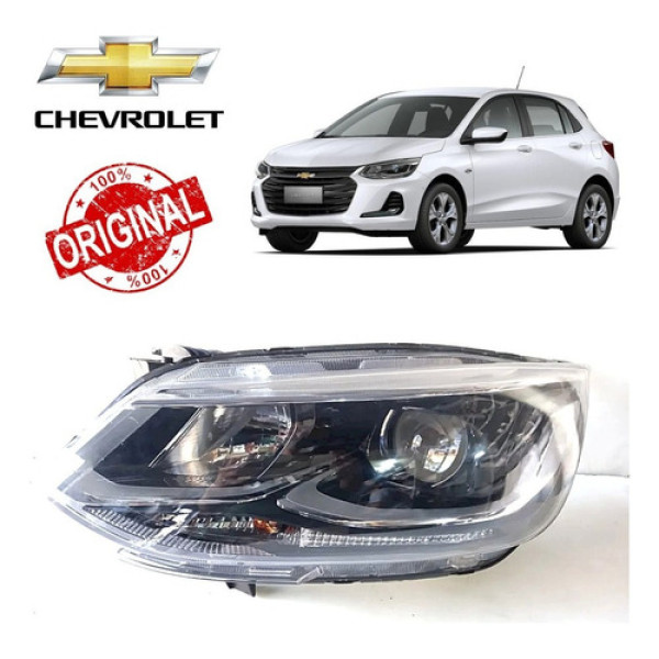 Farol Onix Led Premier Plus 2020 21 Original Esquerdo 13202