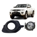 Farol De Milha Mitsubishi L200 2013 A 2015original 26462 Preto